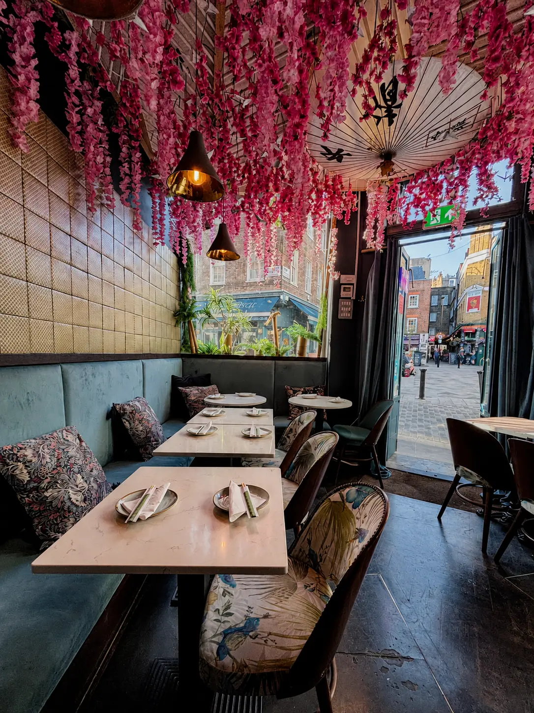 Titu Window Side View of London Dining Room