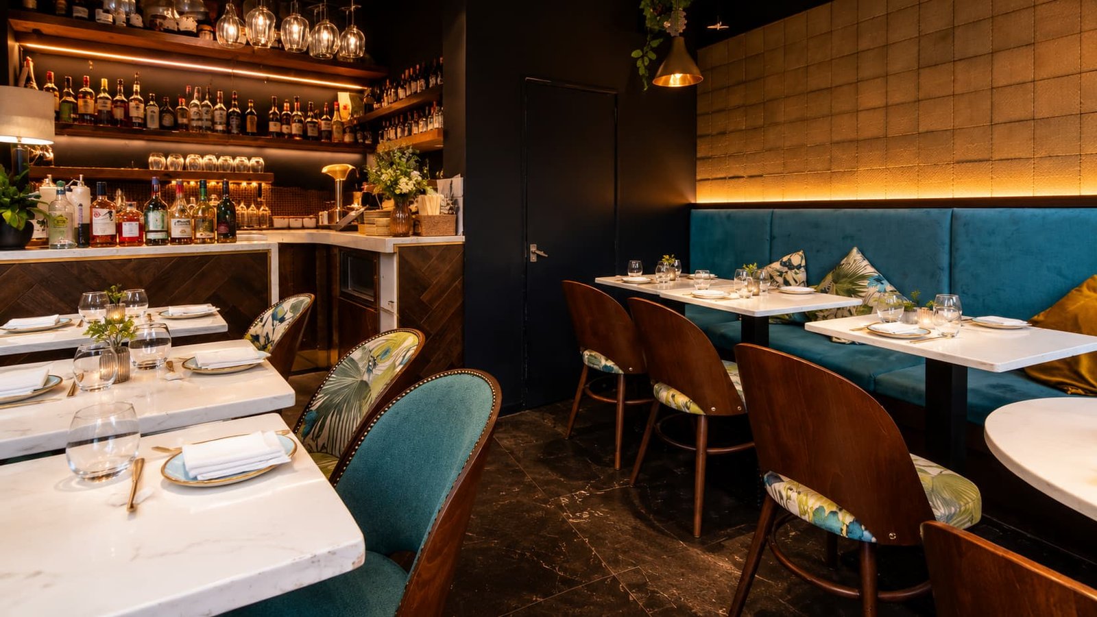 A photo of the inside of TITU restaurant for Japanese Fusion Food In London